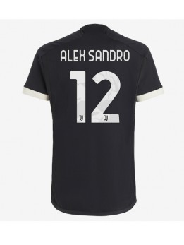 Juventus Alex Sandro #12 Ausweichtrikot 2023-24 Kurzarm